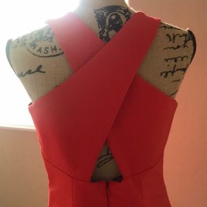 Bash let Mischka dress Size 6, red